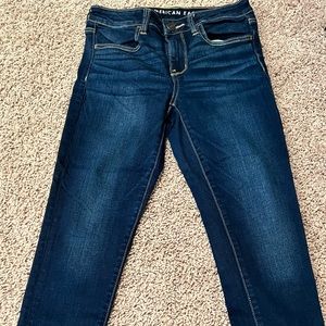 Dark washed American Eagle jeans